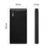 Emos Powerbank ALPHA 10S, 10000 mAh, 10 W, Black