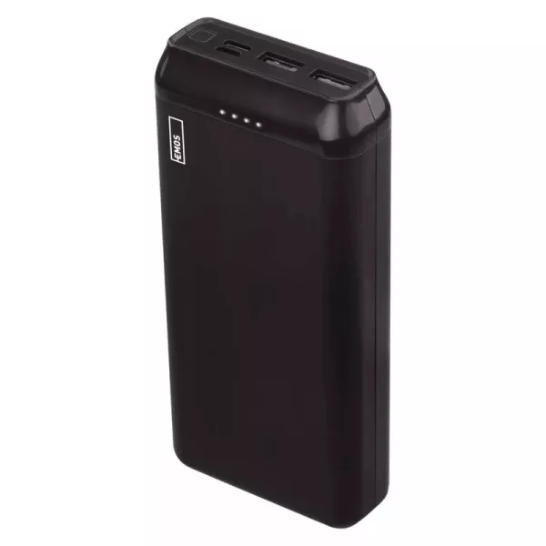 EMOS Powerbank ALPHA2 20, 20000 mAh, 10 W, black