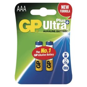 GP Ultra Plus Alkaline battery AAA 2pcs/blister