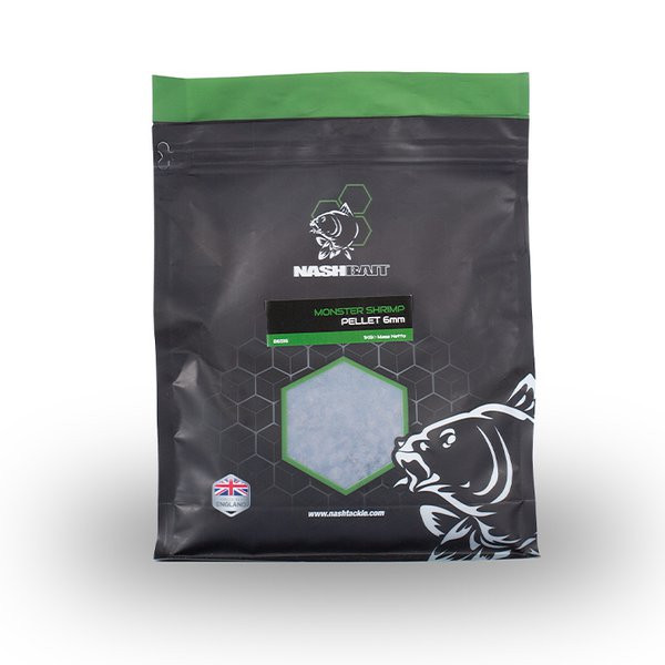 Nash Monster Shrimp 6mm Feeding pellets 1kg