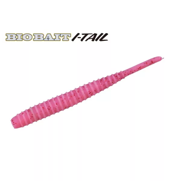 Major Craft BioBait I-Tail 4.5cm #004 Pink Soft Plastic Lure 8pcs
