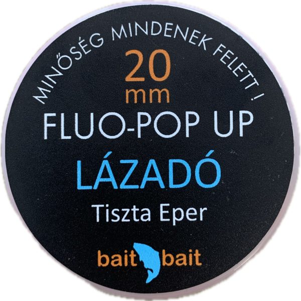 BaitBait Rebel Fluo Pop Up Bojli 20mm 50gr