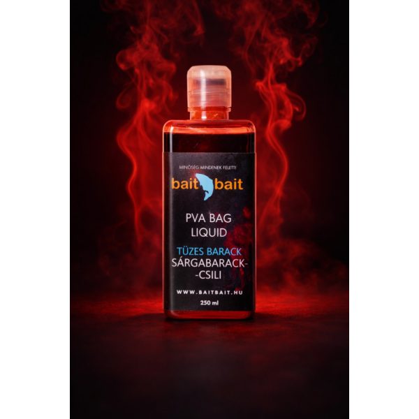 BaitBait Fiery Peach PVA Bag Liquid Aroma 250ml