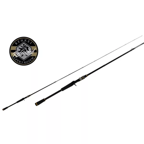 Major Craft Benkei Reloaded BIRC-74M Baitcast M,Fast 2,23m 7-21gr 2 Piece Spinning Rod
