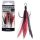 BKK Feathered Spear-21 SS 6 Ears, Bearded Red-Black Trident Hook 3db