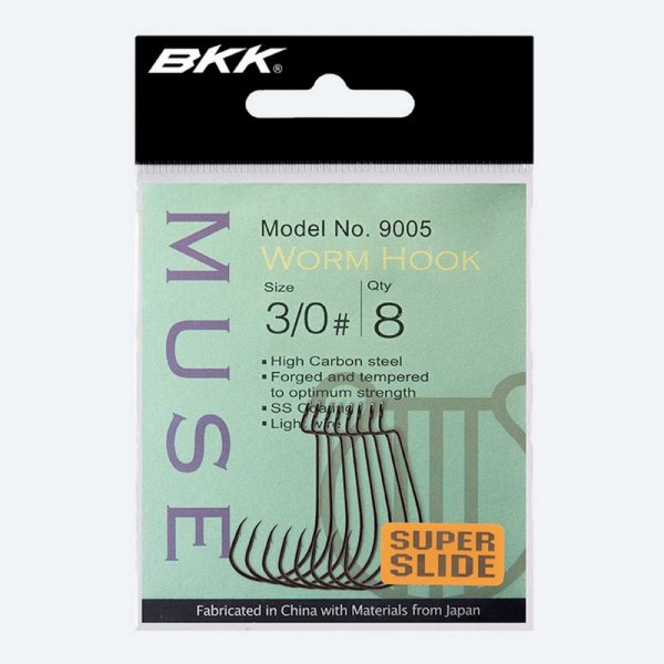 Bkk Muse Offset Horog 3/0# 8 Db/Csomag