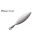 Major Craft Kantan Blade M #002 Silver Artificial Lure Accessory 2pcs