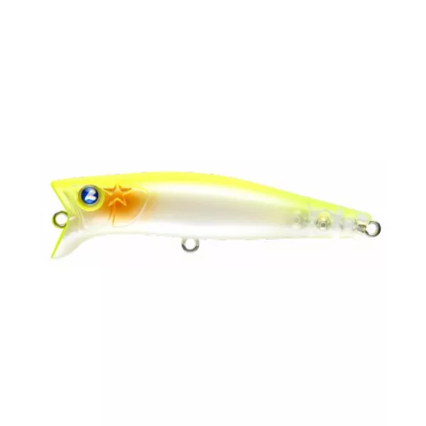 BlueBlue Gaboz 65 6.5cm 6gr #24 Chartreuse Back-Transparent Pearl Wobbler