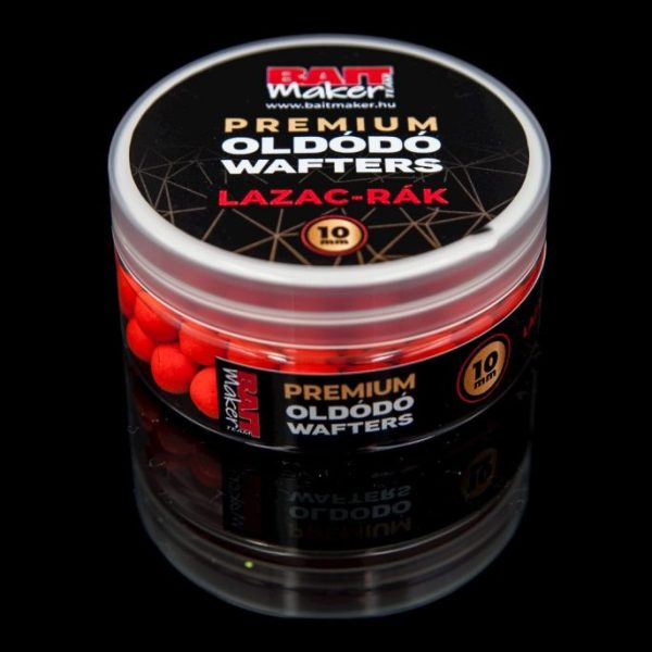 Bait Maker Premium 10mm Salmon And Crab Soluble Wafters 30gr