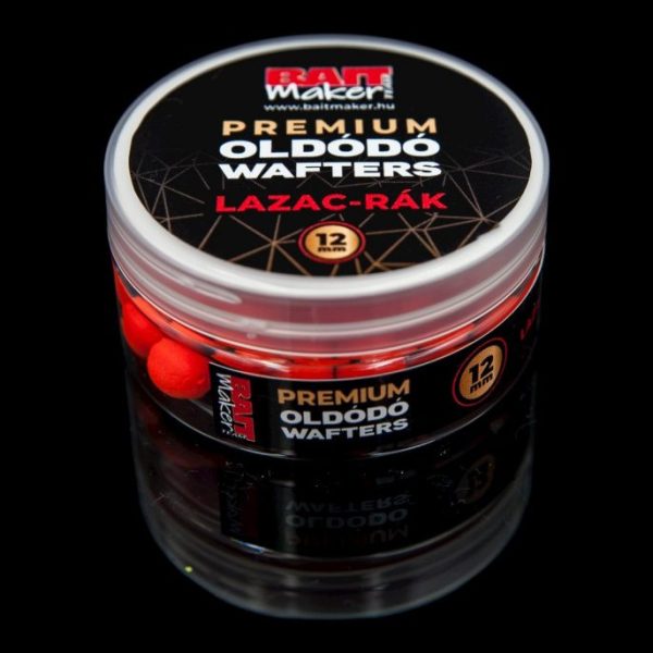 Bait Maker Premium 12mm Salmon And Crab Soluble Wafters 30gr