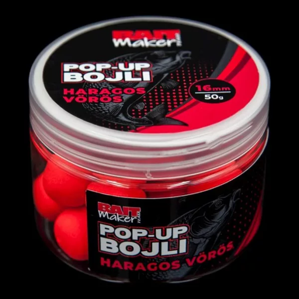 Bait Maker 16mm Angry Red Pop Up 50gr