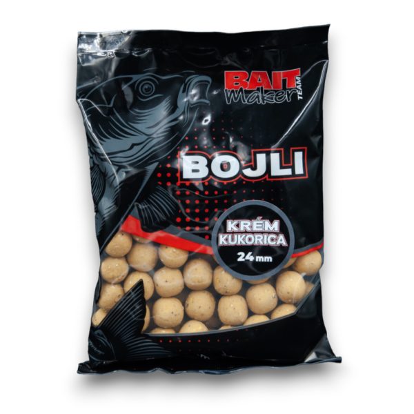 Bait Maker 24mm Cream Corn Boilie 800gr