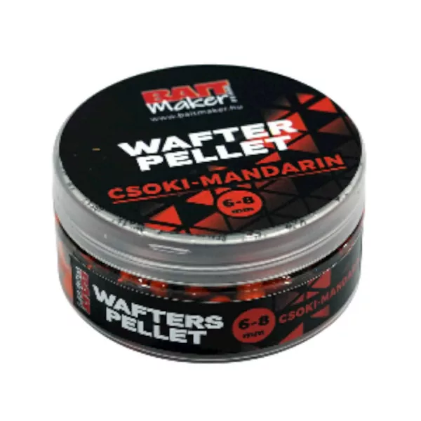 Bait Maker Wafters Pellet Csoki-Mandarin 6-8mm Wafters 30gr