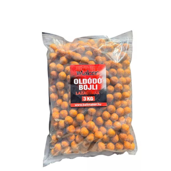 Bait Maker 24mm Salmon-Shrimp Soluble Boilie 3kg