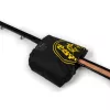 Black Cat BLCK Reel and Rod Tip Shield Reel and Rod Protector Strap 15x25x145cm