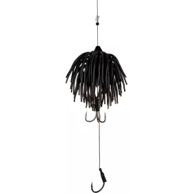 Black Cat Black Red Flash 120gr Vertical Lure