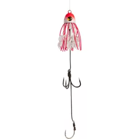 Black Cat Battle Teaser Red Head 120gr Vertical Lure