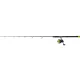 Black Cat Hard Core Combo Vertical Rod 1.80m 240gr 1-piece Catfish Rod with Black Passion FD 50 Reel and Line