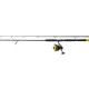 Black Cat Hard Core Combo Spin Rod 2.40m 20-200gr 2-piece Spinning Rod with Black Passion FD 50 Reel and Line