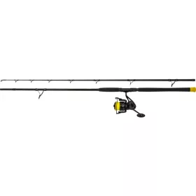   Black Cat Hard Core Combo Allround Rod 2.70m 500gr 2-piece Rod with Black Passion FD 80 Reel and Line