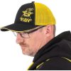 BlackCat Black and Yellow Trucker Cap