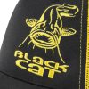 BlackCat Black and Yellow Trucker Cap
