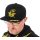 BlackCat Black Flat Peak Cap