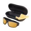Black Cat Wrap Polarized Sunglasses