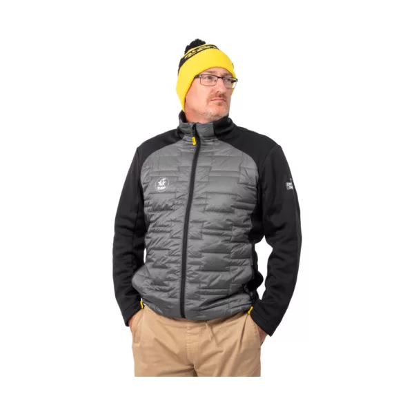 Black Cat Shield Hybrid Top Soft Shell Jacket L