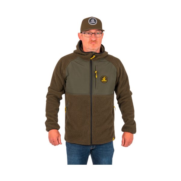 Black Cat Polar Fleece Hooded Pullover 3XL