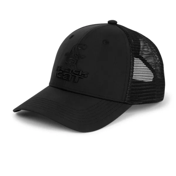Black Cat Black Tucker Cap Baseball Cap
