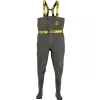 Black Cat Green Booted Waders 46
