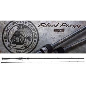   Major Craft Blackporgy 5G BP5B-782M Baitcast R-Fast 2.34m 4-20gr 2 Piece Casting Spinning Rod