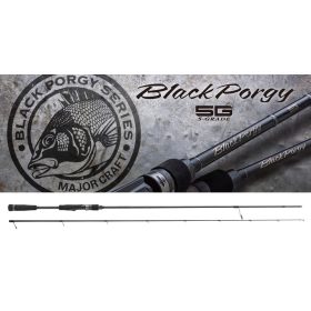   Major Craft Blackporgy 5G BPSS-782M Fast 2.38m 4-20gr 2-piece Spinning Rod