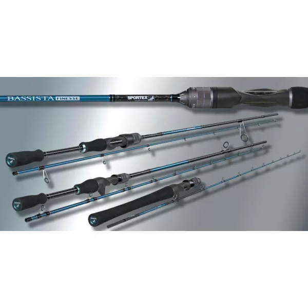 Sportex Bassista Jerk Cast 2.05m 120gr 2-Piece Casting Spinning Rod