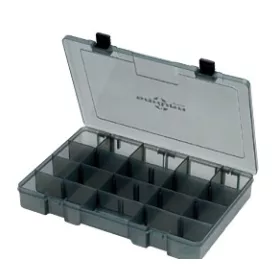   Sakura SK-9340 tackle box / lure box / 33 x 22,1 x 5 / smoke color