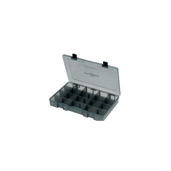 Sakura SK-9340 tackle box / lure box / 33 x 22,1 x 5 / smoke color