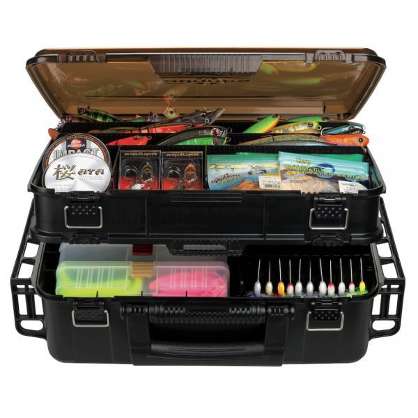 Sakura - BOX SK-9380 BLACK/SMOKE - Boxes - Lure box