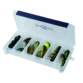   Sakura SK-9821 tackle box / lure box / 23,3 x 12,2 x 3,2 / clear color