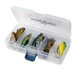   Sakura SK-40L tackle box / lure box / 16,1 x 9,1 x 3,1 / clear color