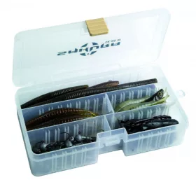   Sakura SK-80W tackle box / lure box / 21,4 x 11,8 x 4,5 / clear color