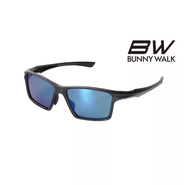 Bunny Walk Blue Mirror Polarized Sunglasses