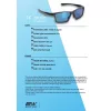 Bunny Walk Blue Mirror Polarized Sunglasses