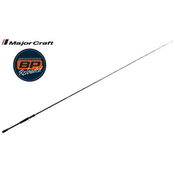 Major Craft Basspara Reloaded BXRC-76H Baitcast Fast 2,28m 10,5-56gr 2-Piece Casting Spinning Rod