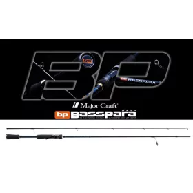   Major Craft Basspara BXS-662L Fast 1.98m 1.7-7gr 2-Piece Spinning Rod