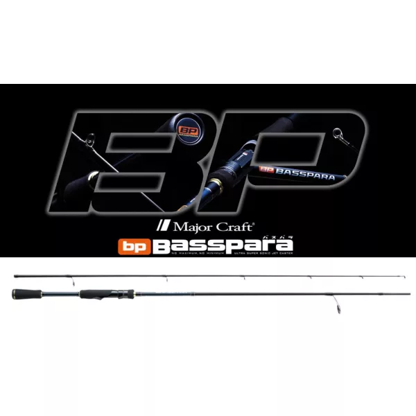 Major Craft Basspara BXS-662M R.Fast 1.98m 5.2-14gr 2-Piece Spinning Rod
