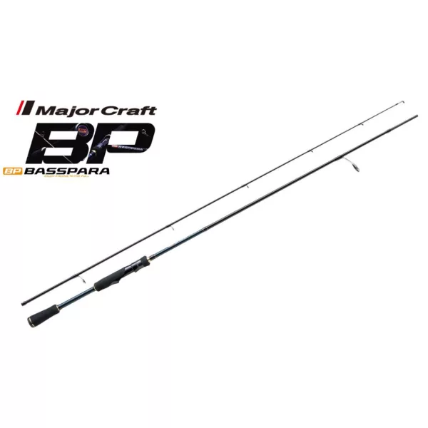 Major Craft Basspara BXS-662ML Fast 1.98m 3.5-10.5gr 2-piece Spinning Rod