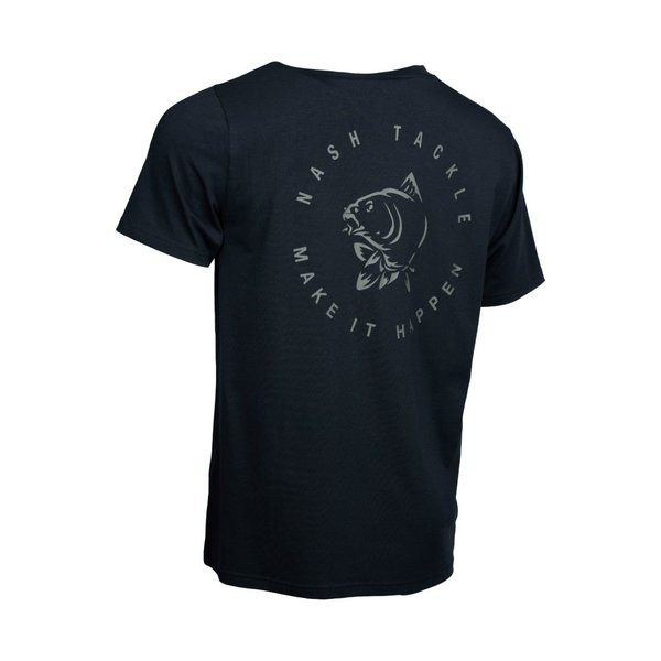 Nash Make It Happen Carp Logo T Shirt Black T-Shirt M