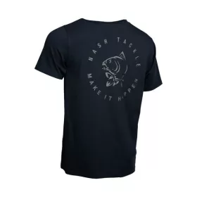 Nash Make It Happen Carp Logo T Shirt Black T-Shirt 3XL