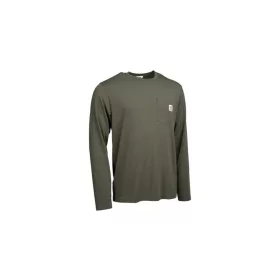 Nash Make It Happen Carp Logo Green Long Sleeve T-shirt S